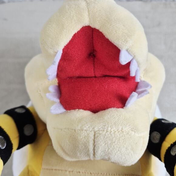 Bowser All Star Plush 10" Super Mario Bros Little Buddy New - Picture 8 of 13